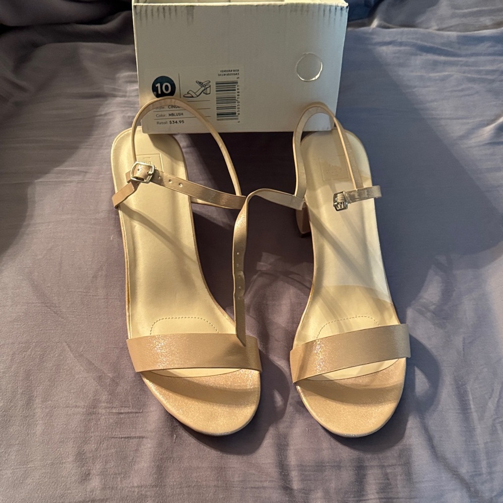 Chic Beige Women's Heels